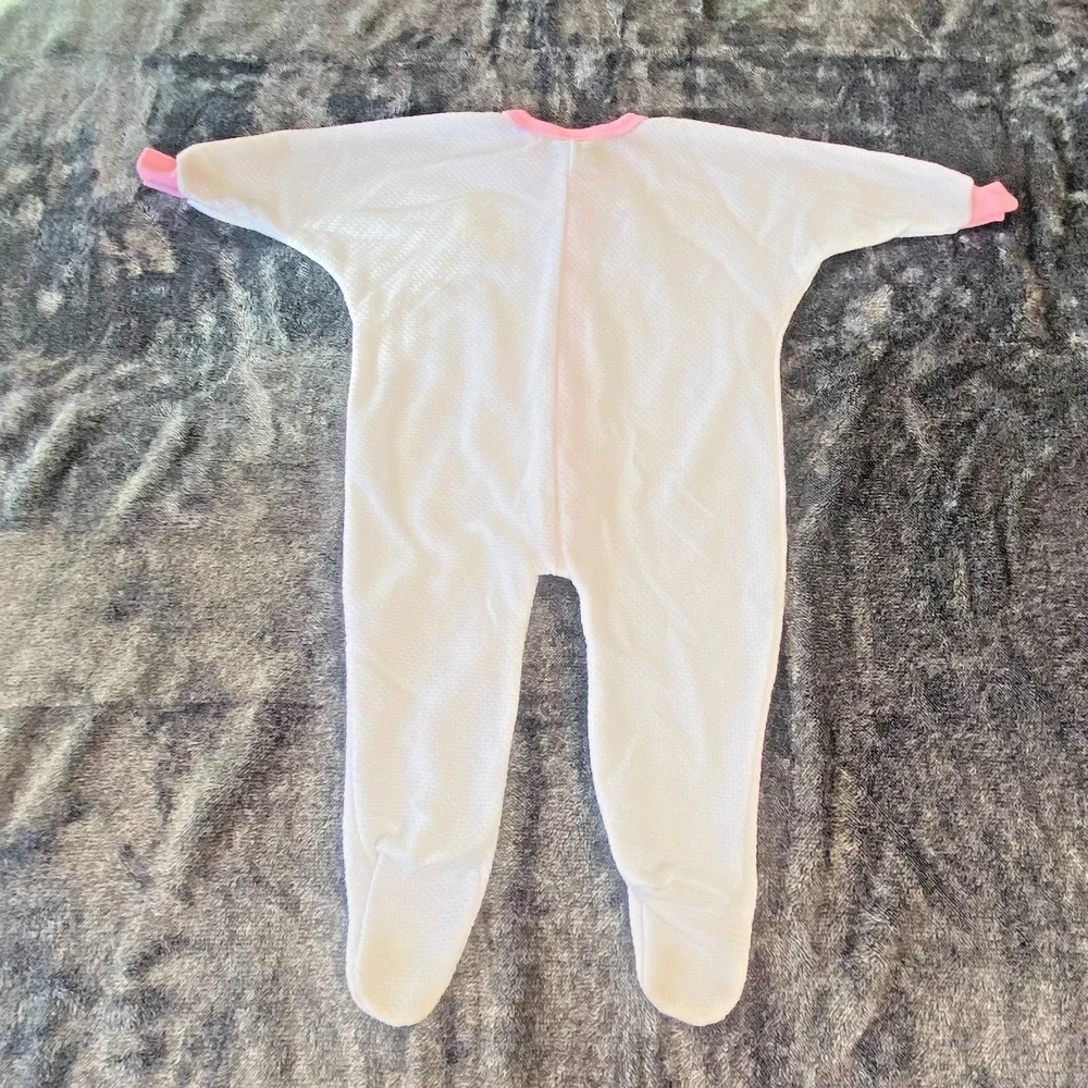 VTG Baby Acme Looney Tunes‎ Tweety One Piece Romper Sleeper Outfit 90s 00s Y2k L